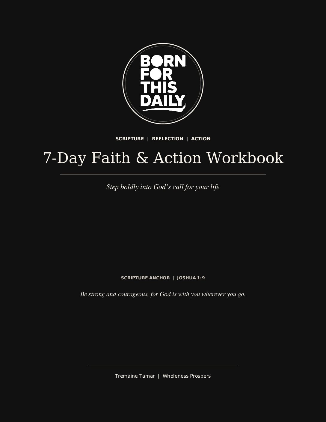 Born for This: 7 Daily Step Challenge cover